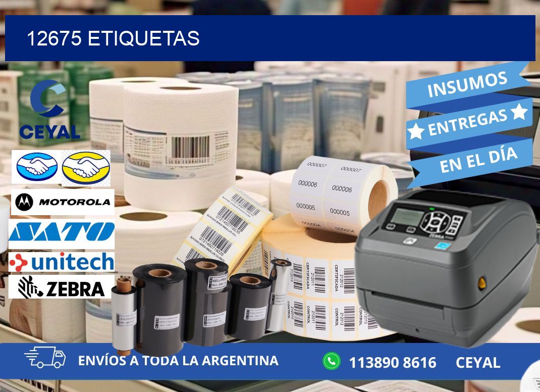 12675 ETIQUETAS