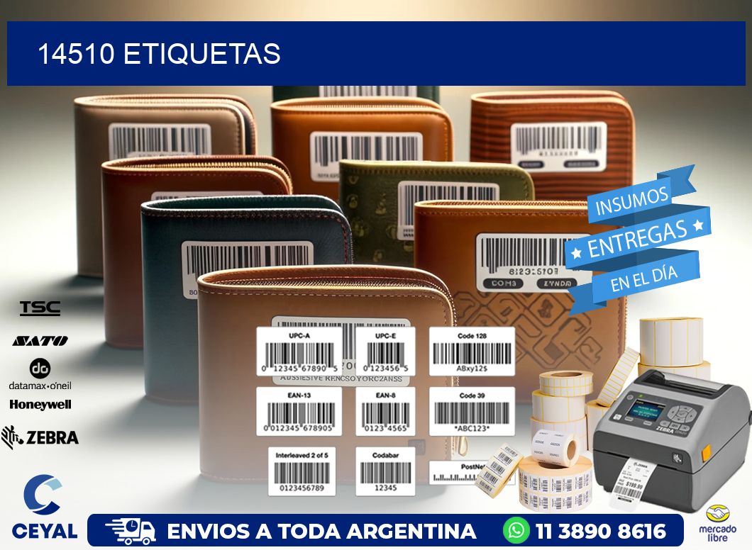 14510 ETIQUETAS