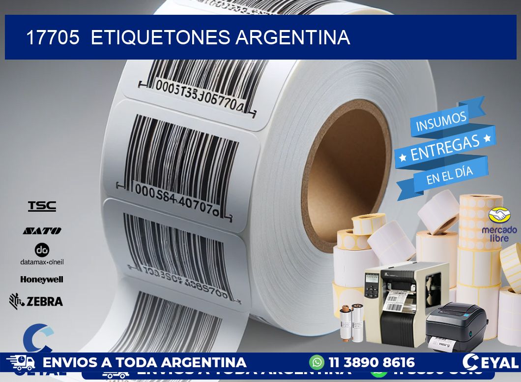 17705  Etiquetones Argentina