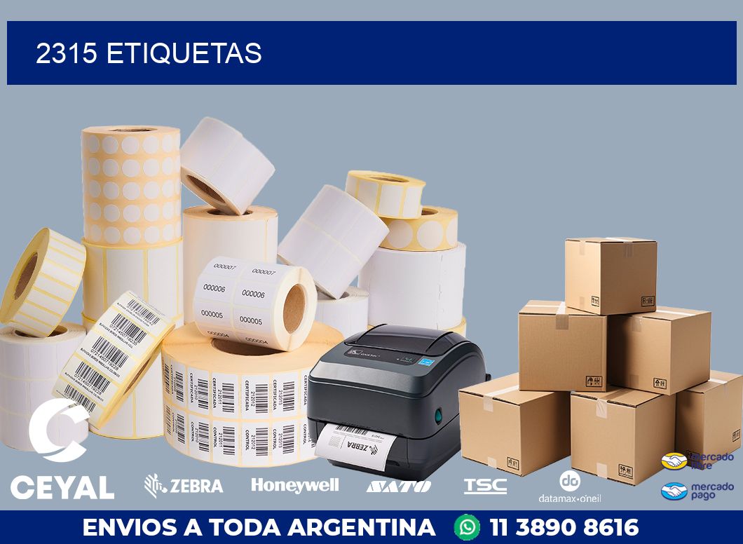 2315 ETIQUETAS