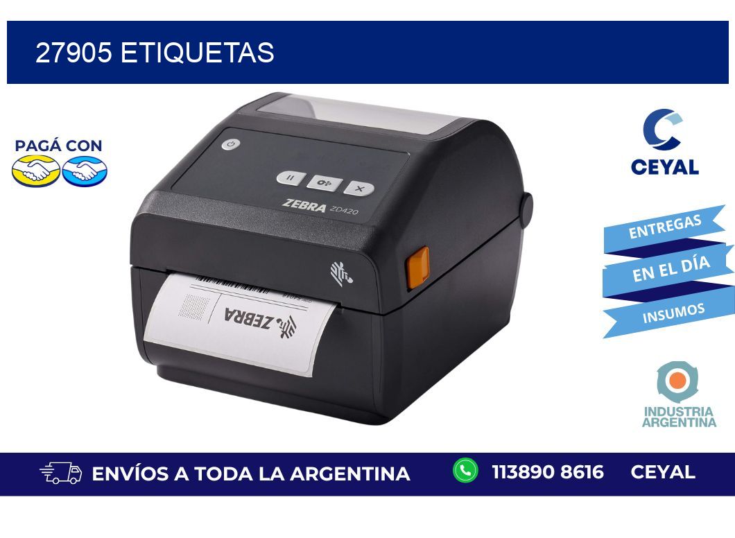 27905 ETIQUETAS
