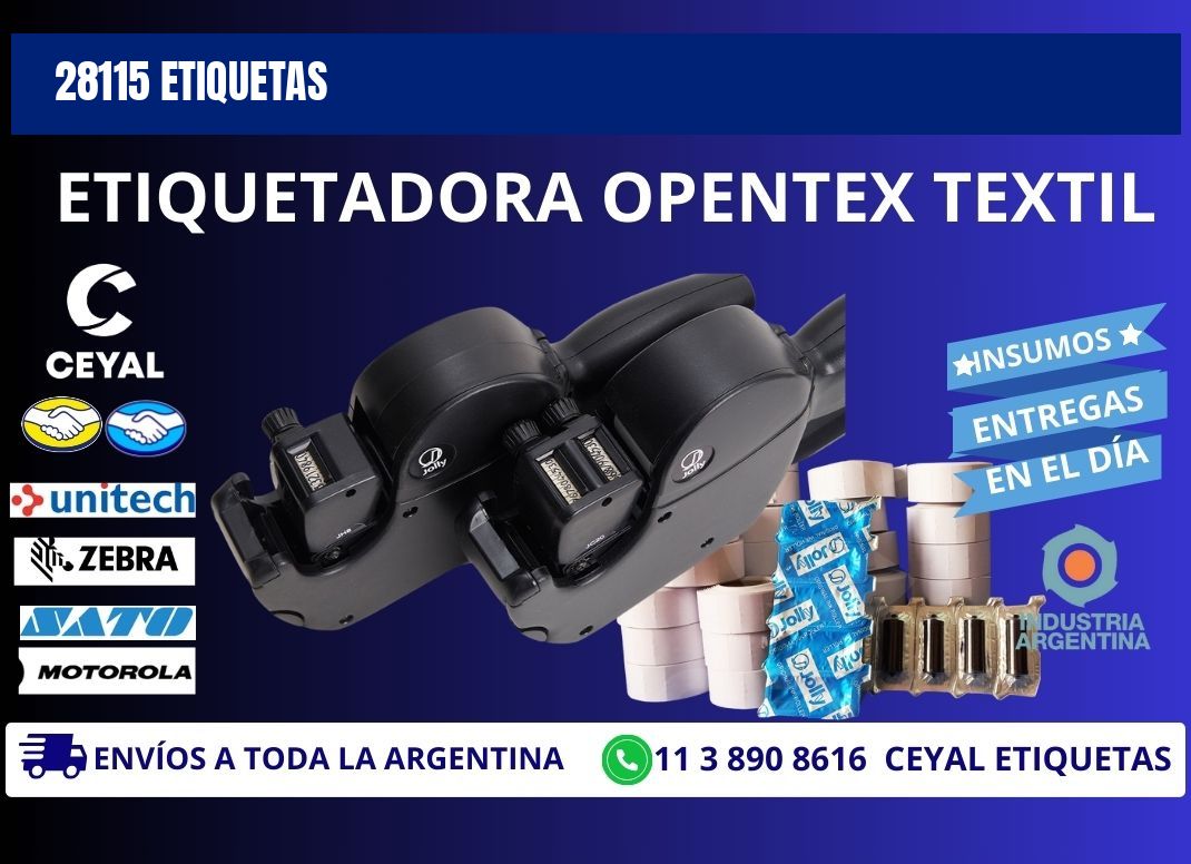 28115 ETIQUETAS