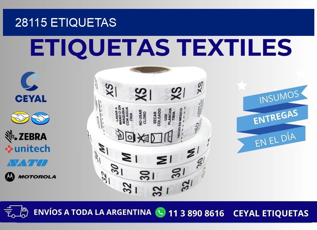 28115 ETIQUETAS