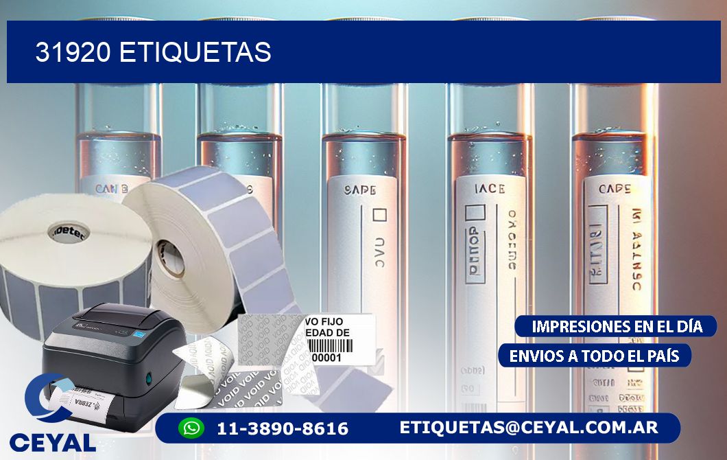 31920 ETIQUETAS