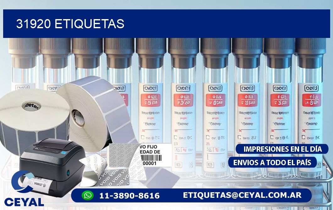 31920 ETIQUETAS