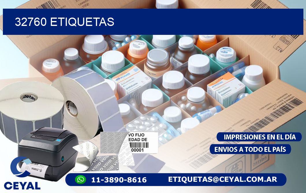 32760 ETIQUETAS