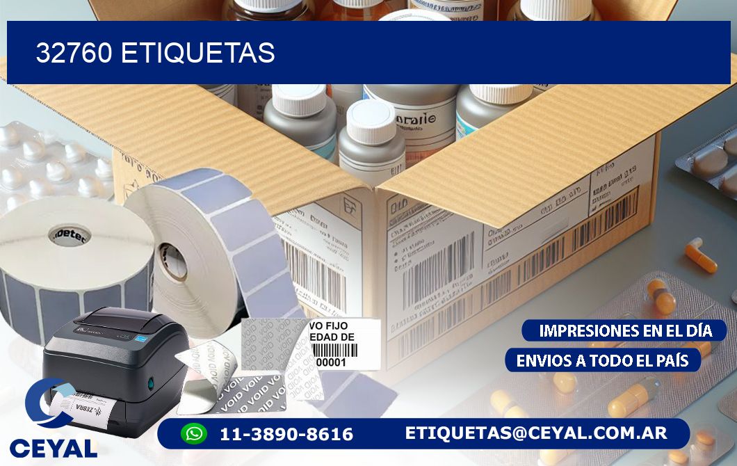 32760 ETIQUETAS
