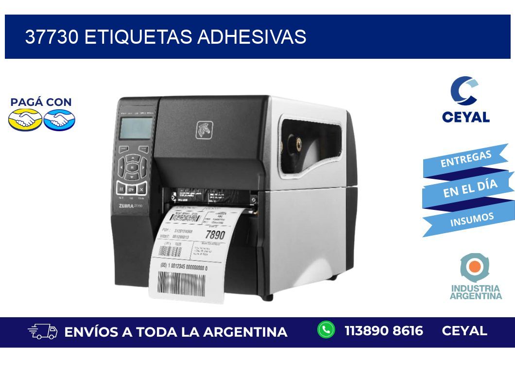 37730 ETIQUETAS ADHESIVAS