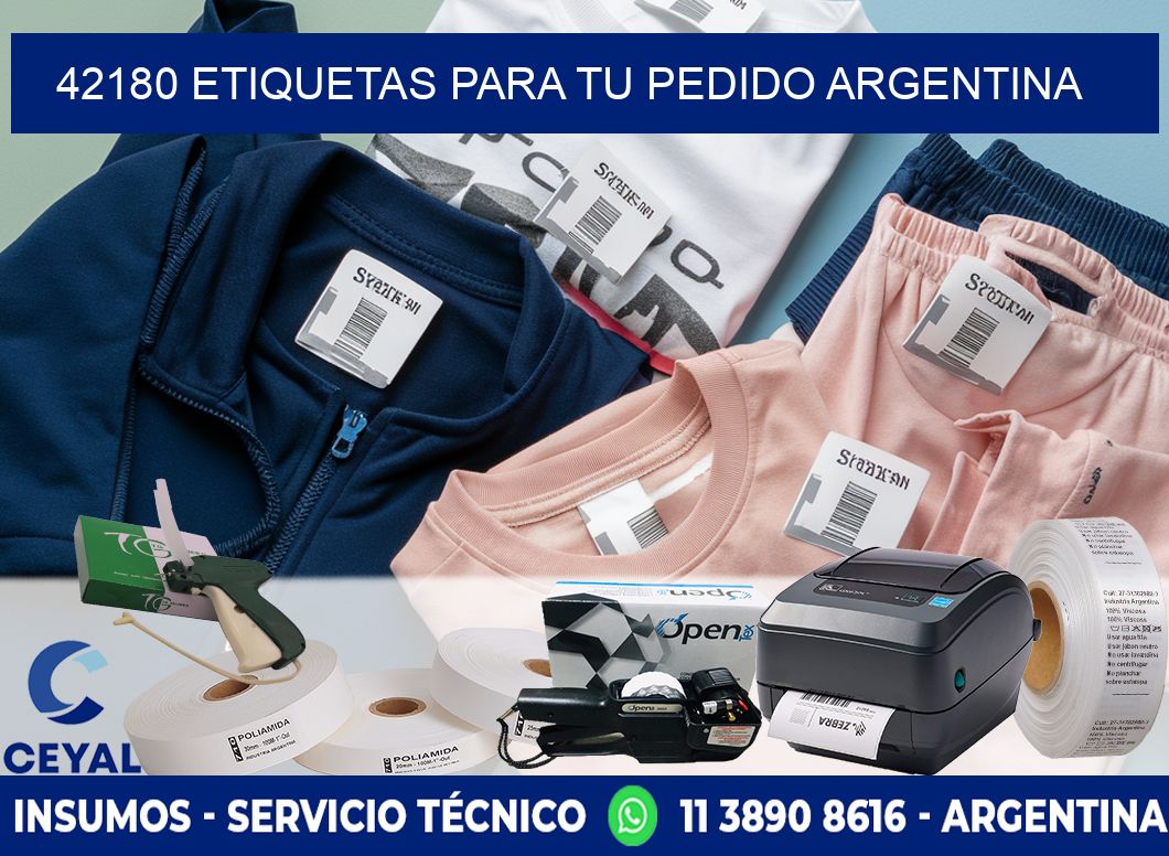 42180 ETIQUETAS PARA TU PEDIDO ARGENTINA