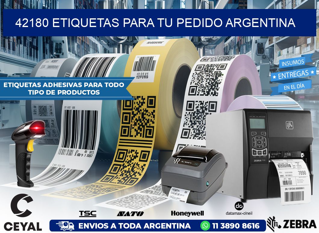 42180 ETIQUETAS PARA TU PEDIDO ARGENTINA