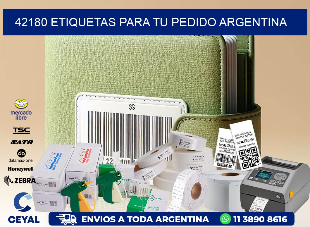 42180 ETIQUETAS PARA TU PEDIDO ARGENTINA