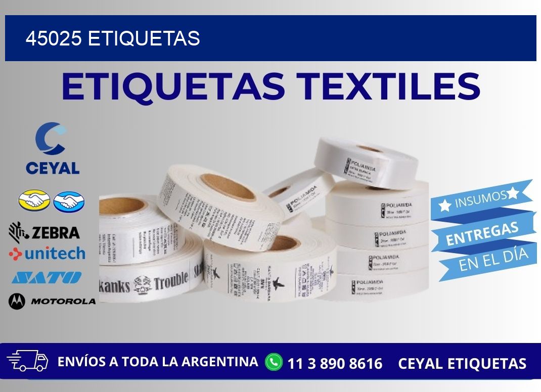 45025 ETIQUETAS