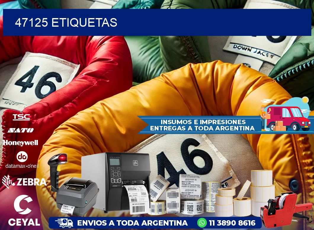 47125 ETIQUETAS