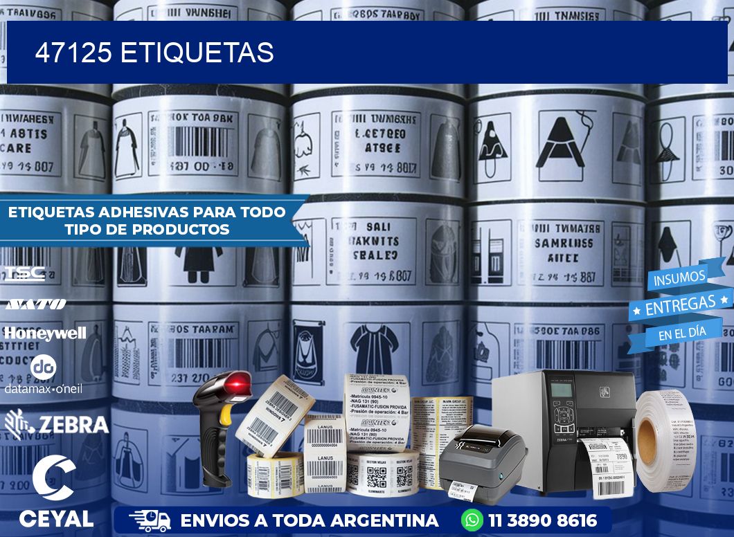 47125 ETIQUETAS