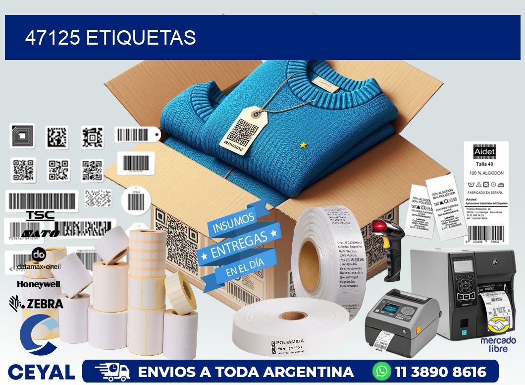47125 ETIQUETAS