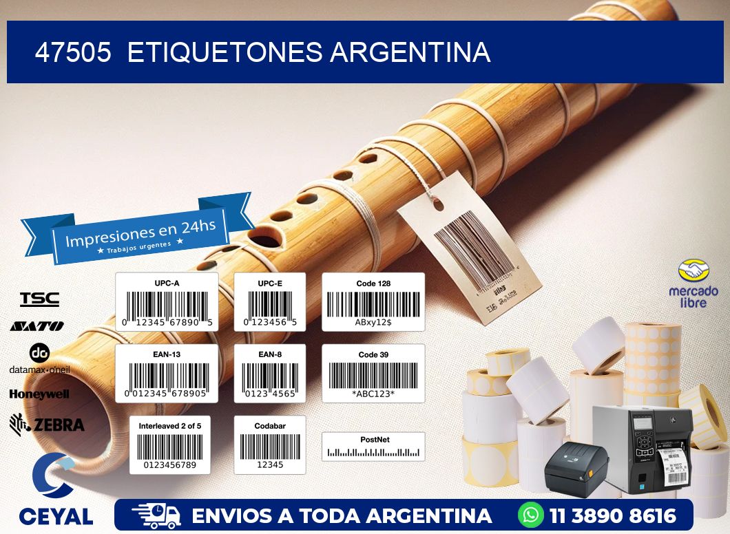 47505  Etiquetones Argentina