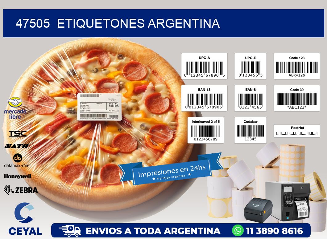 47505  Etiquetones Argentina