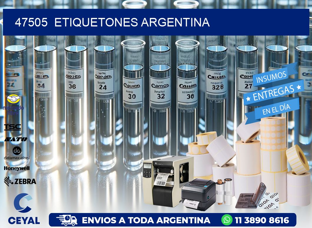47505  Etiquetones Argentina