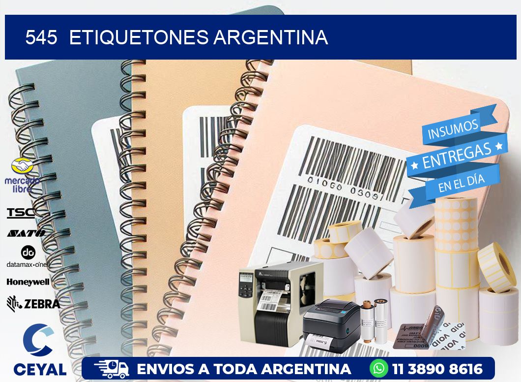 545  Etiquetones Argentina