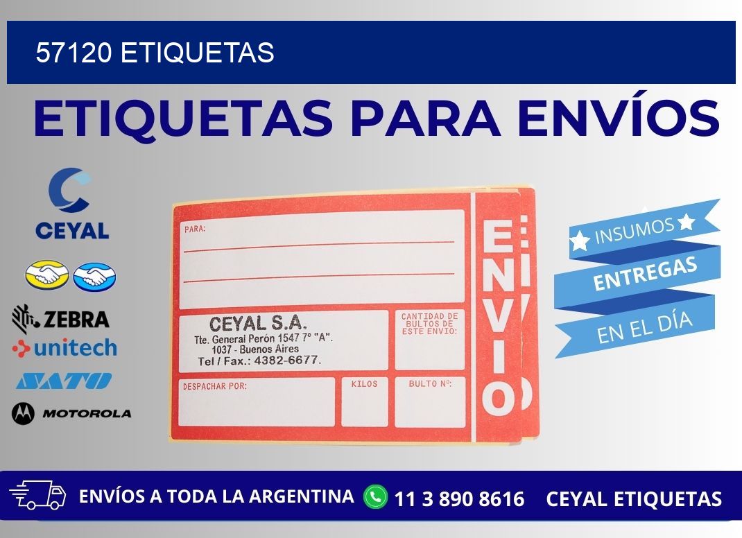 57120 ETIQUETAS