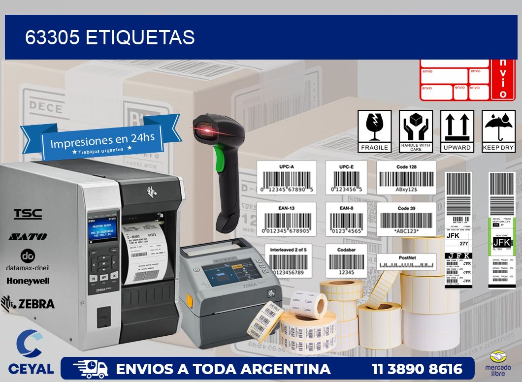 63305 ETIQUETAS