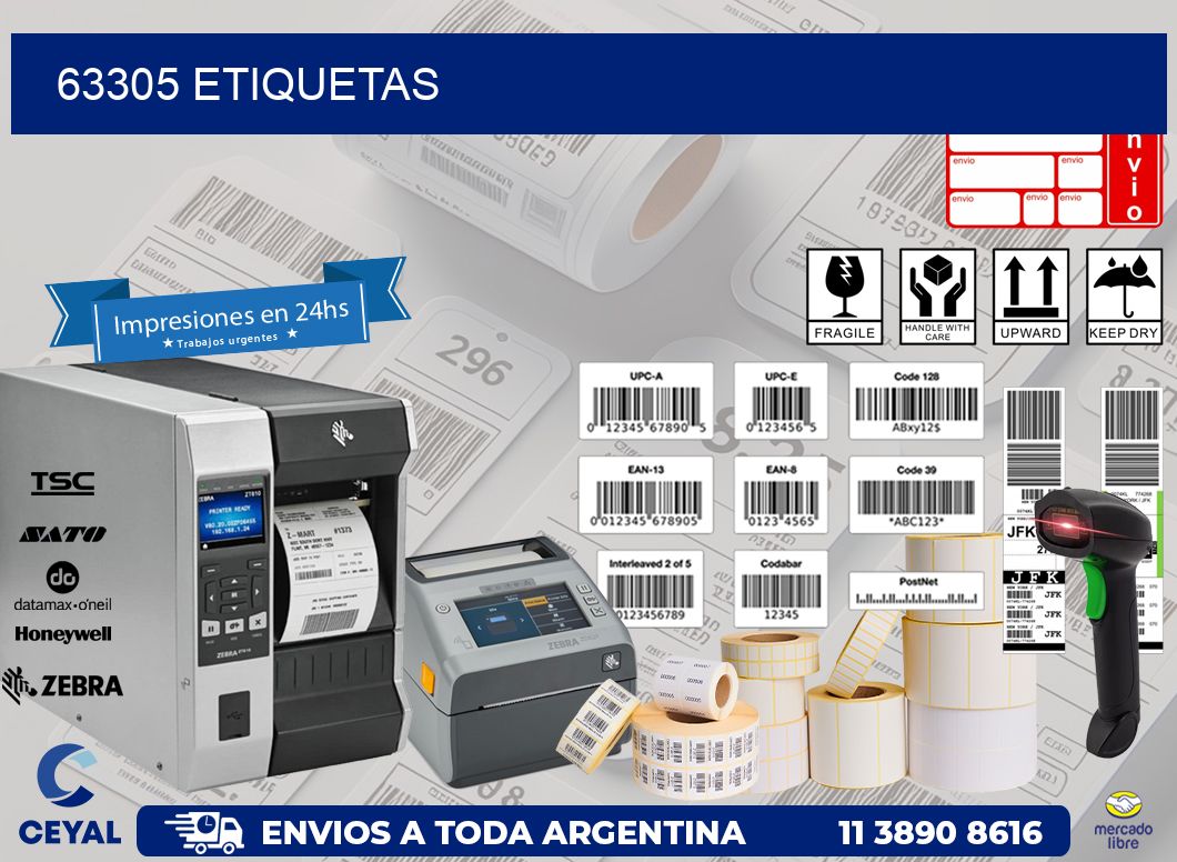 63305 ETIQUETAS
