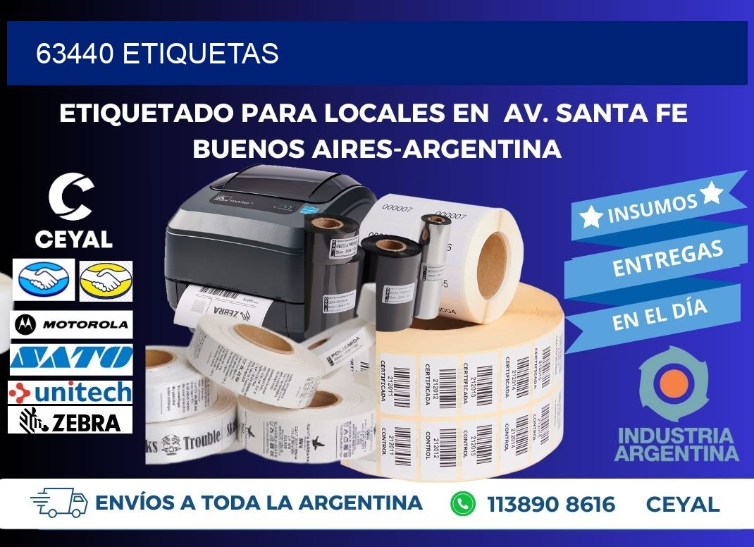 63440 ETIQUETAS