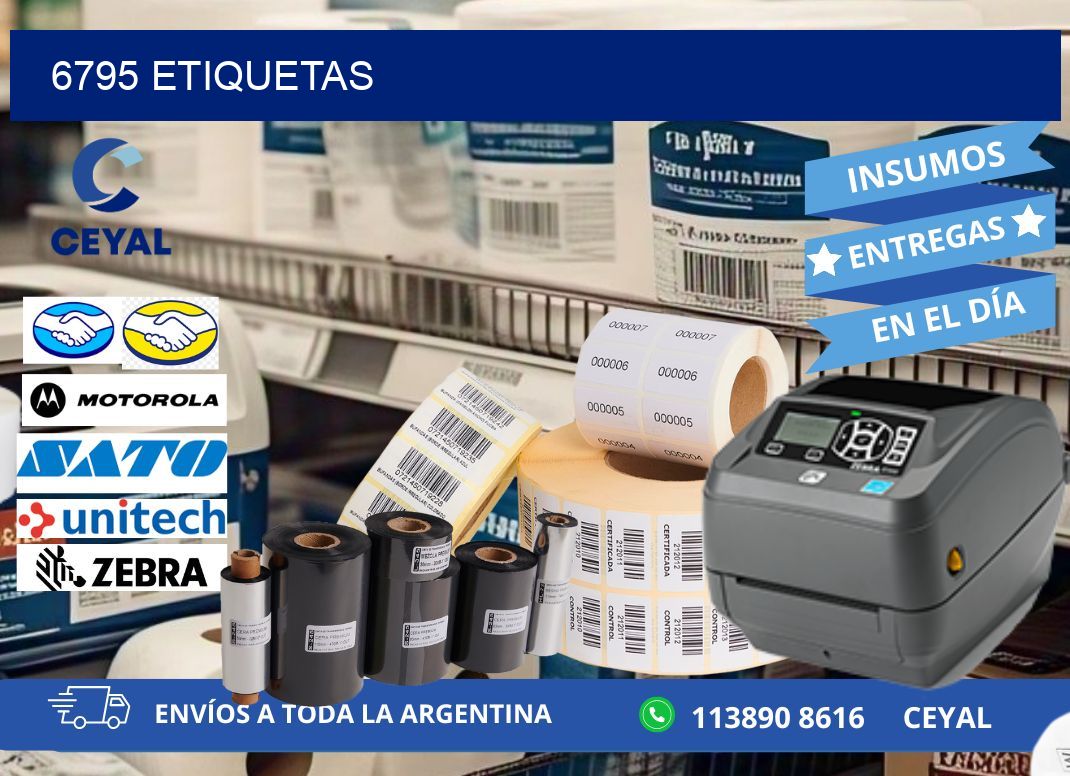 6795 ETIQUETAS