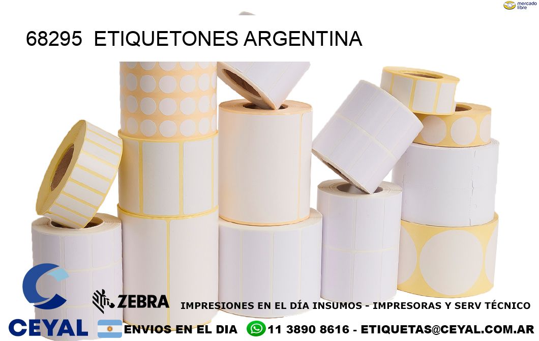 68295  Etiquetones Argentina