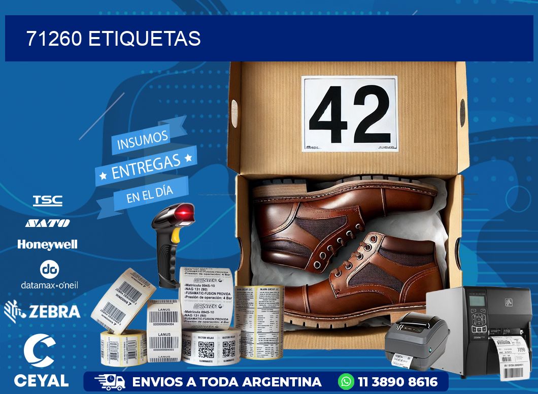 71260 ETIQUETAS