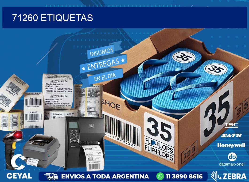 71260 ETIQUETAS