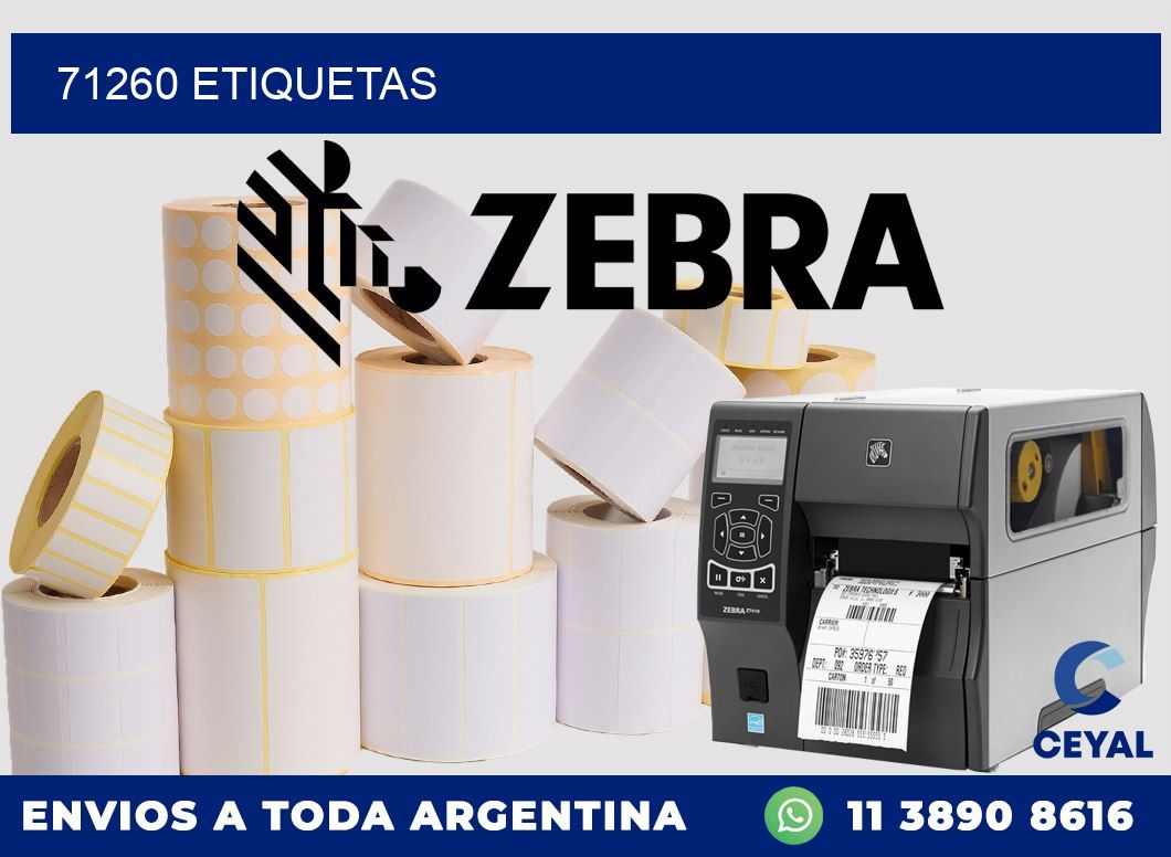 71260 ETIQUETAS