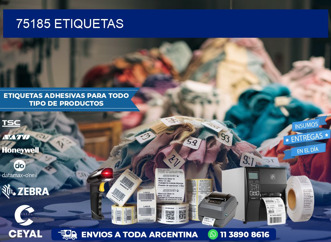 75185 ETIQUETAS