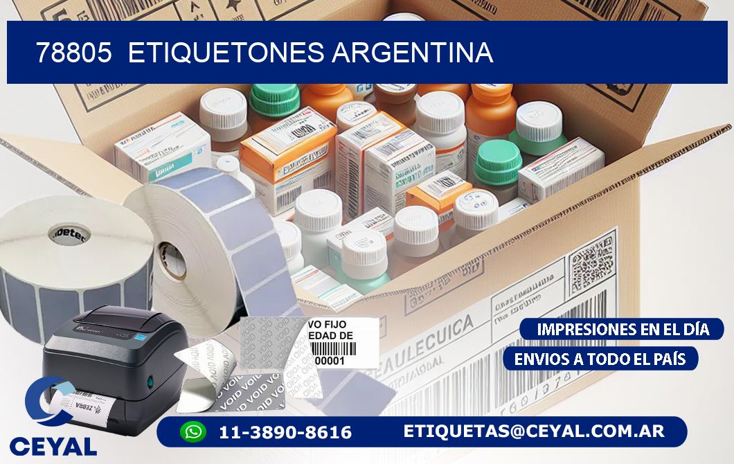 78805  Etiquetones Argentina