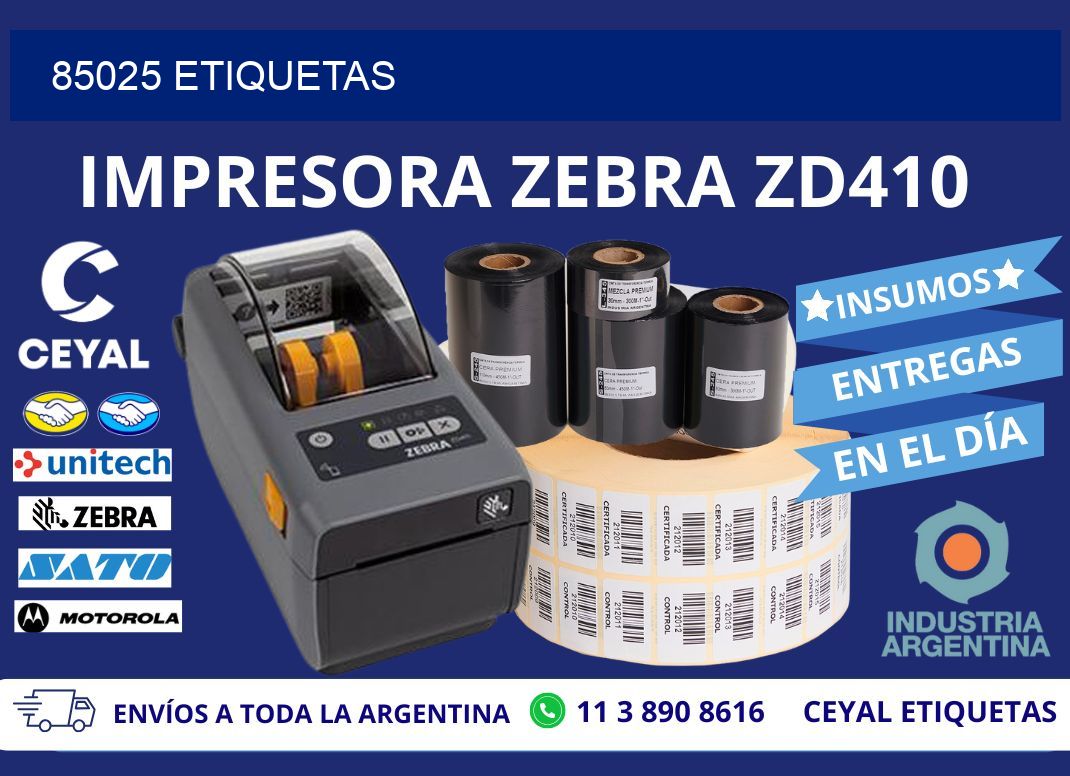 85025 ETIQUETAS