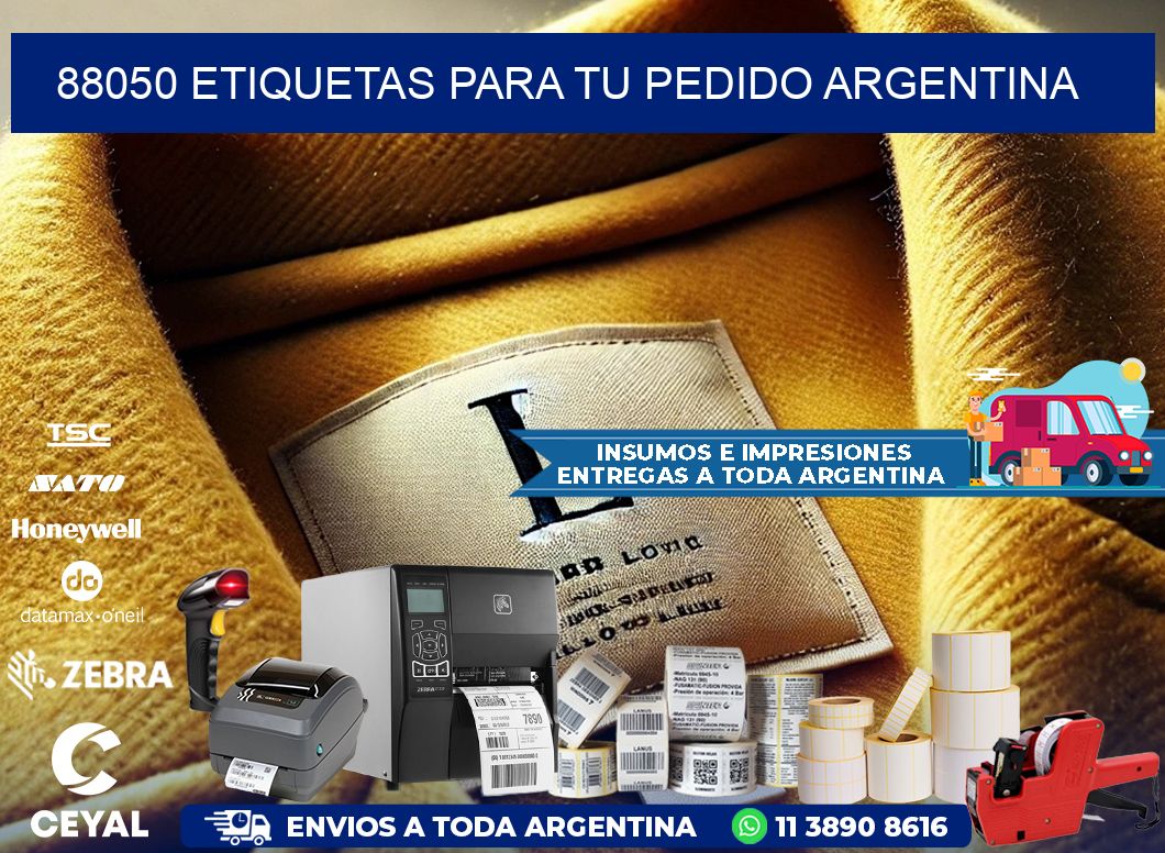 88050 ETIQUETAS PARA TU PEDIDO ARGENTINA