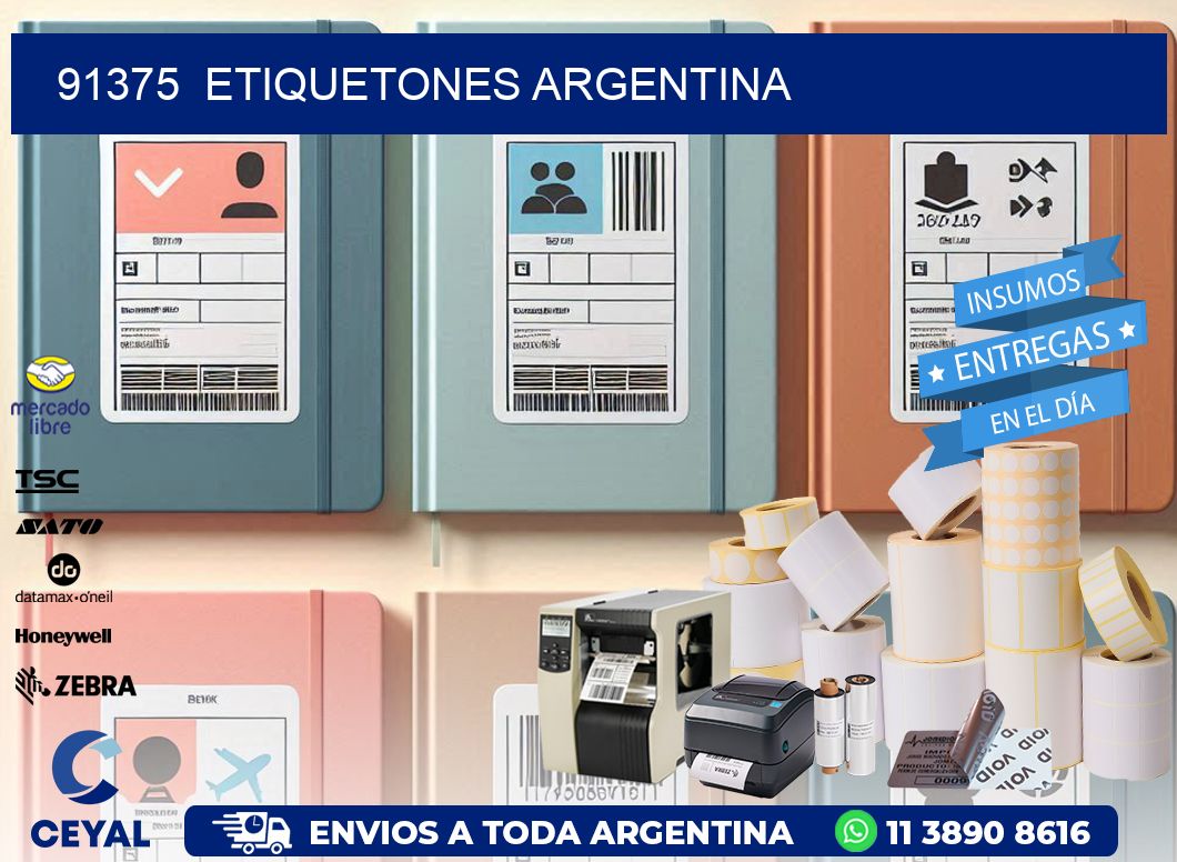 91375  Etiquetones Argentina