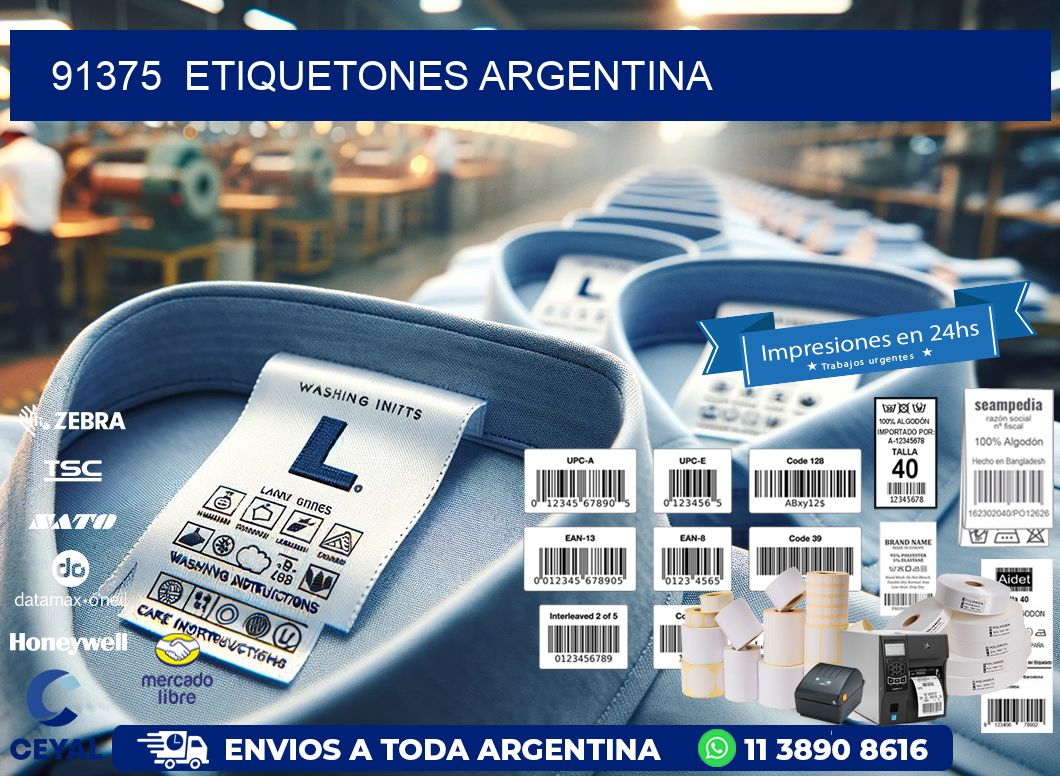 91375  Etiquetones Argentina