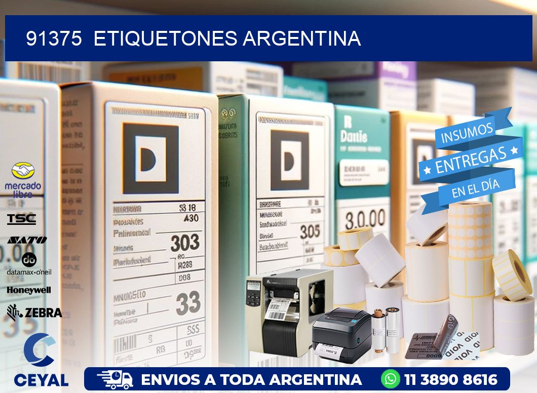 91375  Etiquetones Argentina
