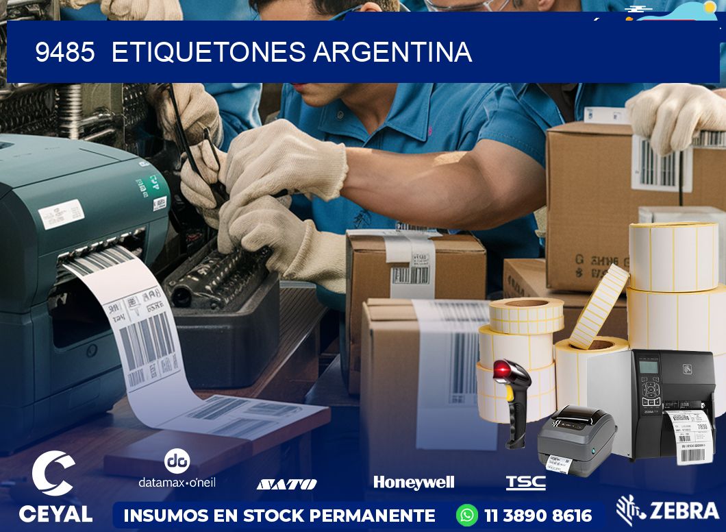 9485  Etiquetones Argentina