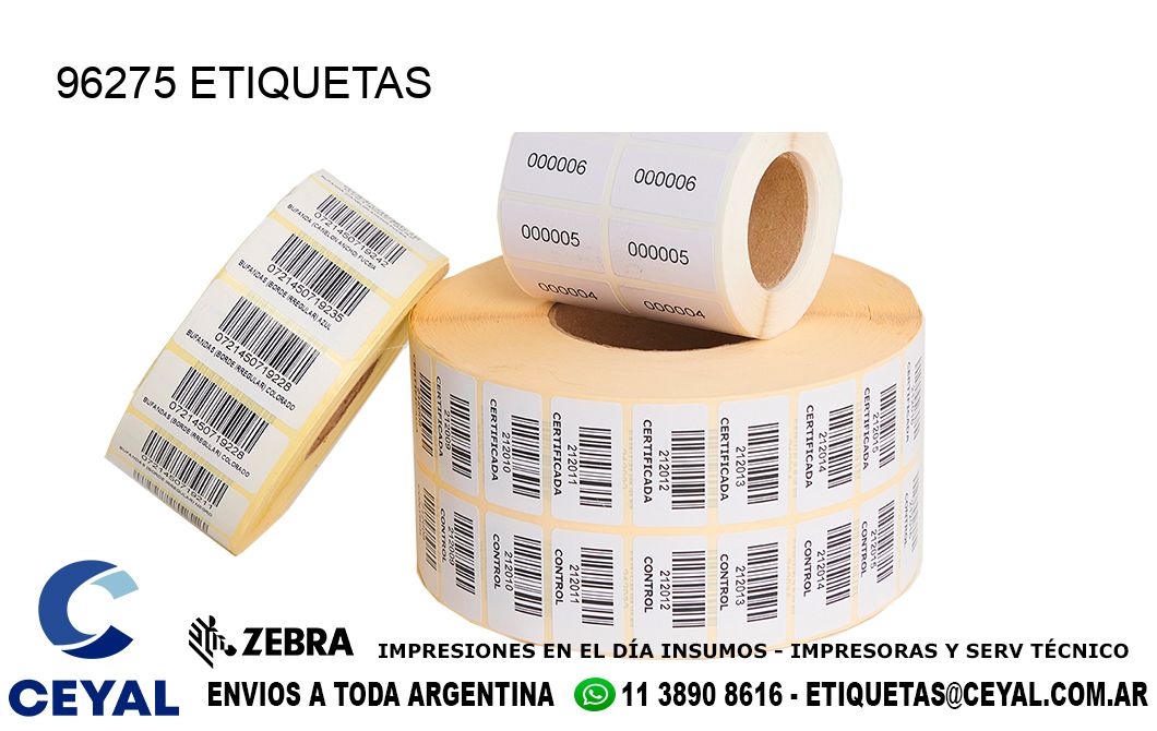 96275 ETIQUETAS