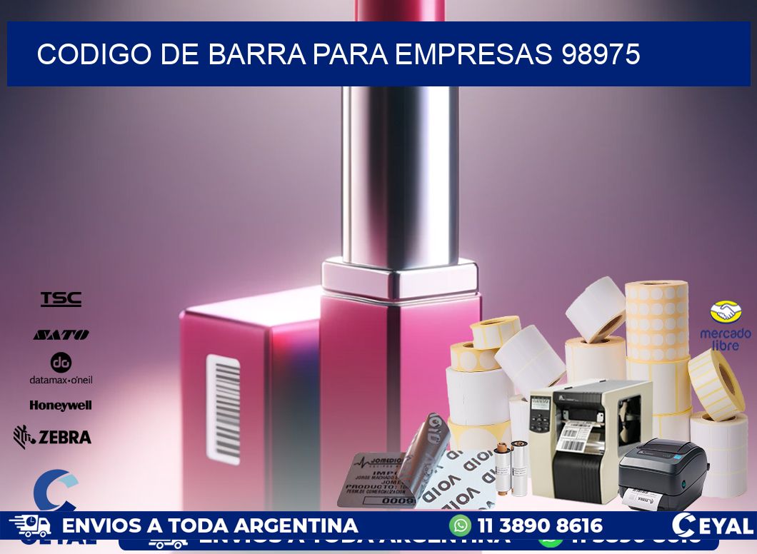 CODIGO DE BARRA PARA EMPRESAS 98975