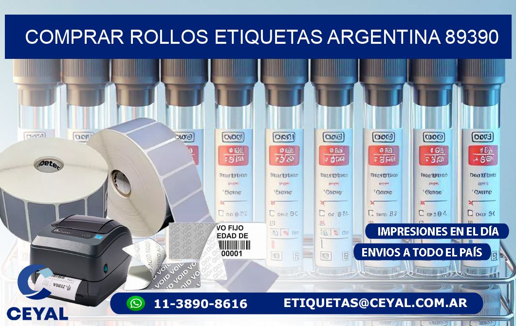 COMPRAR ROLLOS ETIQUETAS ARGENTINA 89390