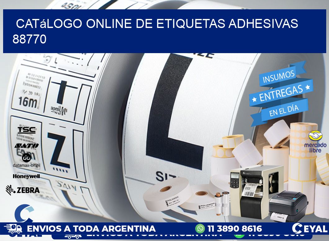 Catálogo Online de Etiquetas Adhesivas 88770