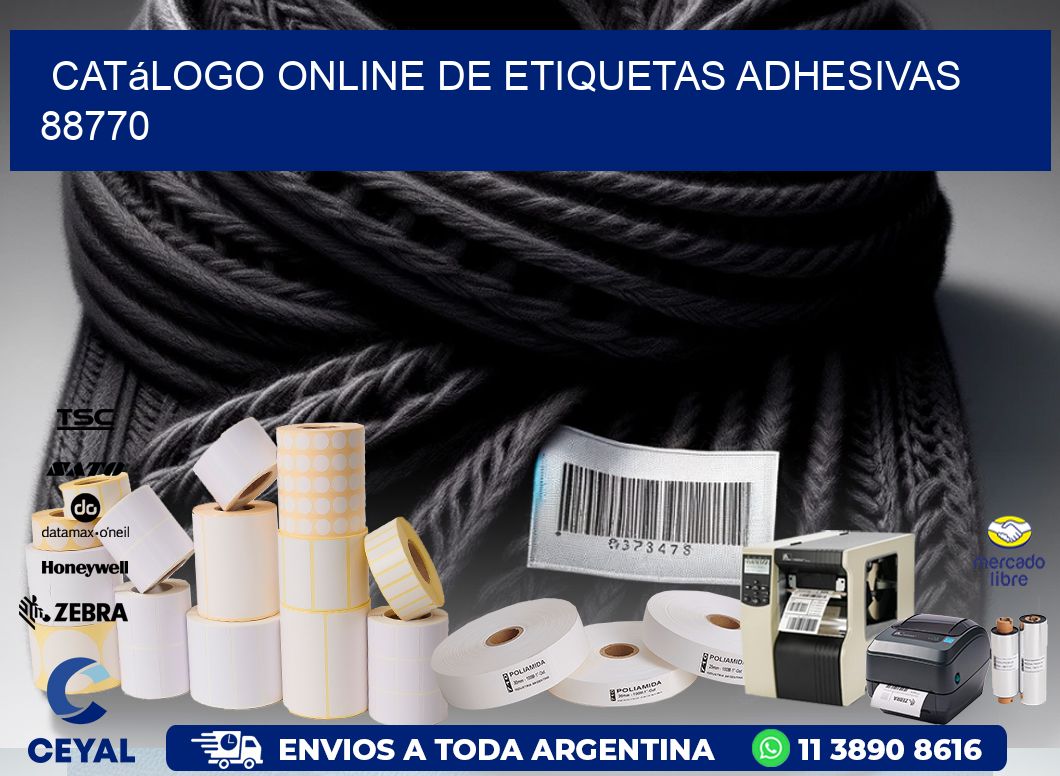 Catálogo Online de Etiquetas Adhesivas 88770
