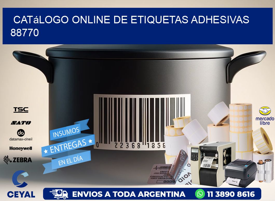 Catálogo Online de Etiquetas Adhesivas 88770