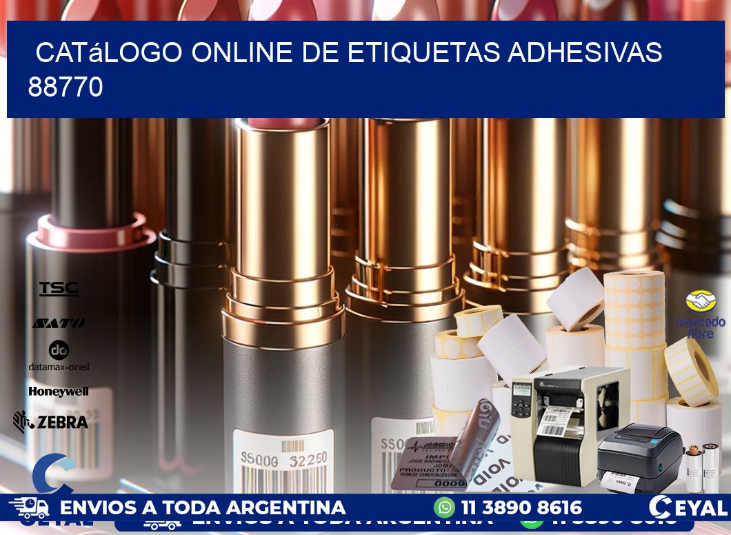 Catálogo Online de Etiquetas Adhesivas 88770