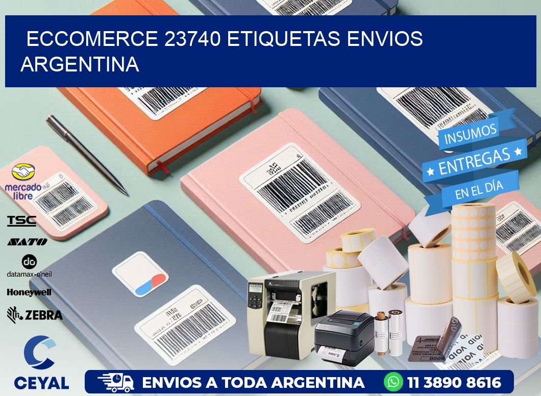 ECCOMERCE 23740 ETIQUETAS ENVIOS ARGENTINA