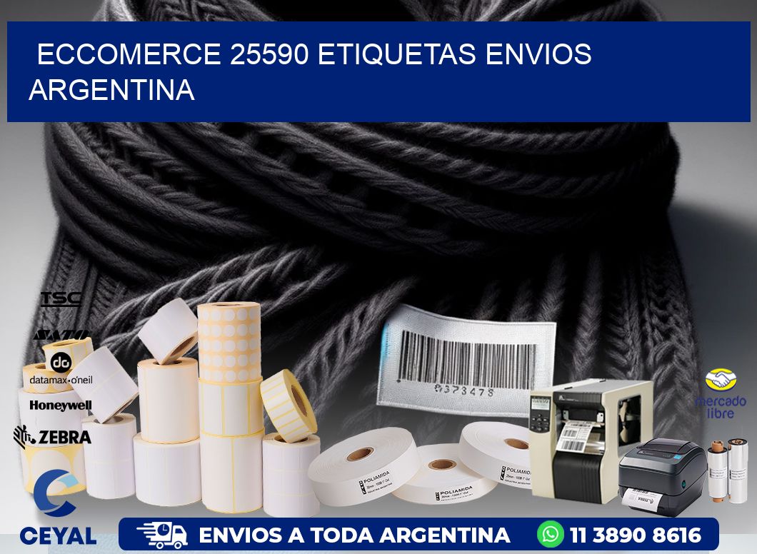 ECCOMERCE 25590 ETIQUETAS ENVIOS ARGENTINA