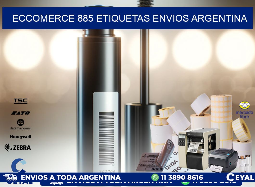 ECCOMERCE 885 ETIQUETAS ENVIOS ARGENTINA